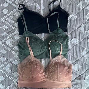 jason wu set of three bralettes